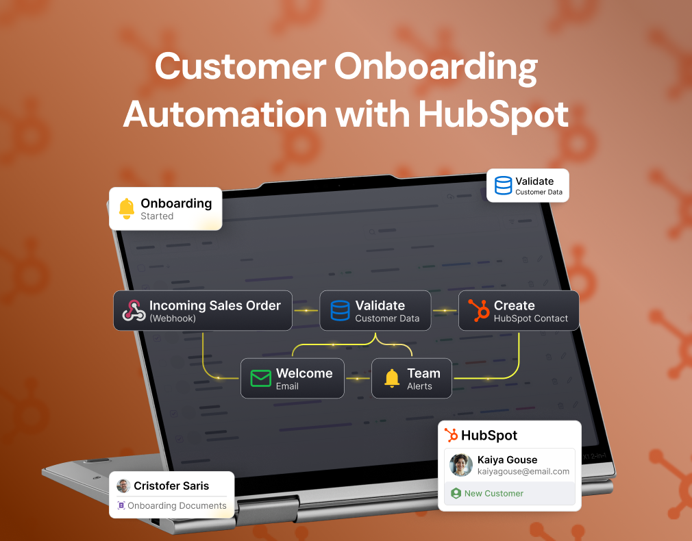 Customer Onboarding Automation with HubSpot Customer Onboarding Automation with HubSpot