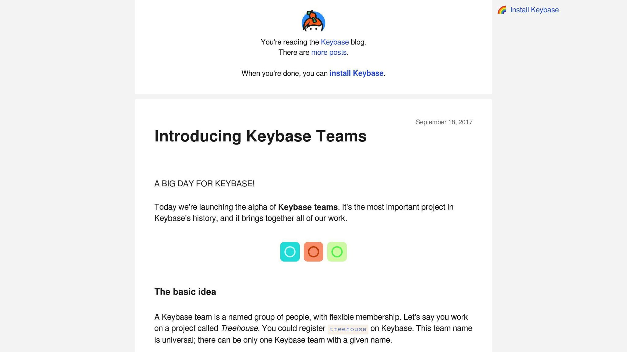 Keybase Teams
