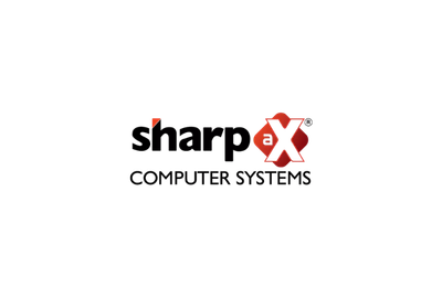 Sharp-aX logo for our integration partner