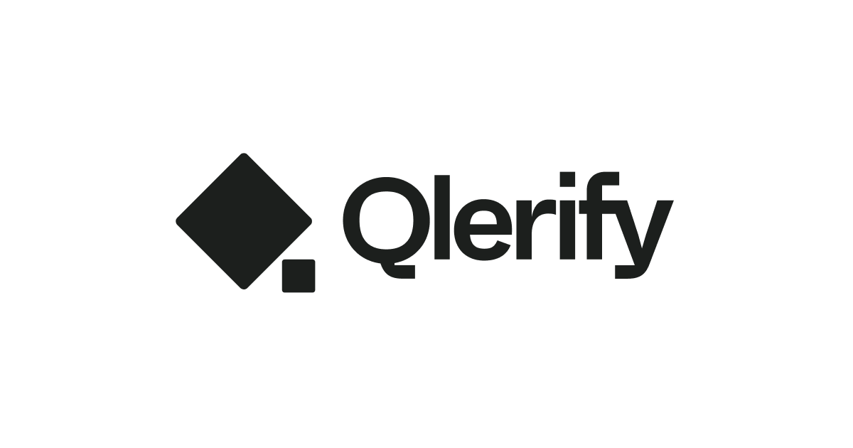 Qlerify AI-Powered Software Modeling Tool with support for DDD and Event Storming logo