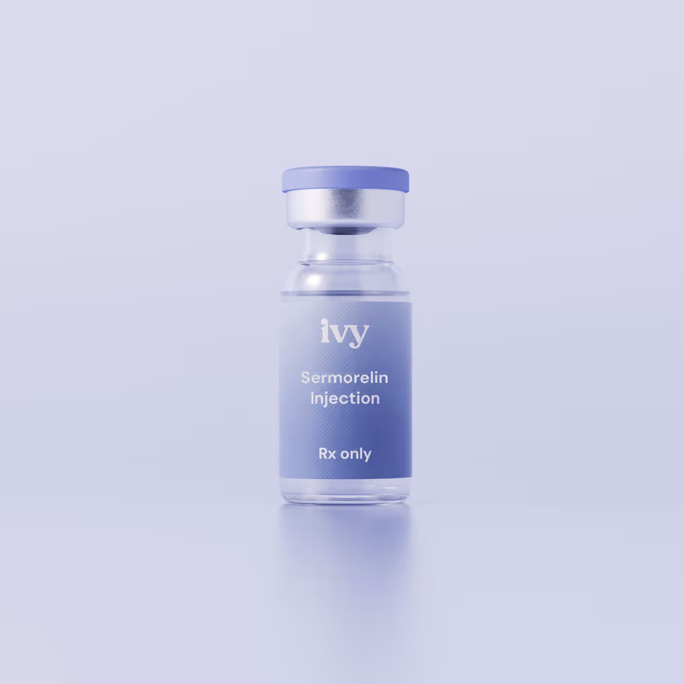 IvyRX Sermorelin injection vial, a prescription-only medication