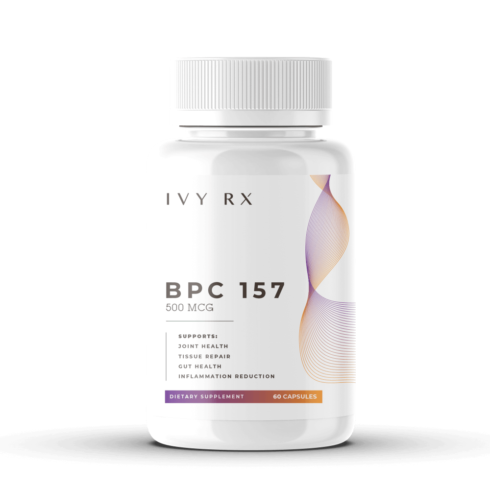 Ivy RX BPC 157 500mcg capsules for joint health and inflammation reduction