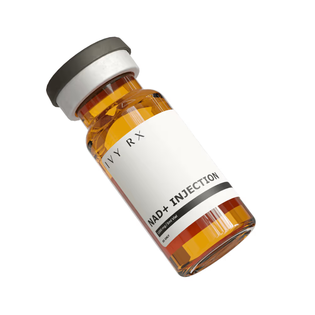Ivy Rx NAD+ injection vial, a prescription-only medication