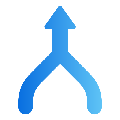 Merge Arrow Icon