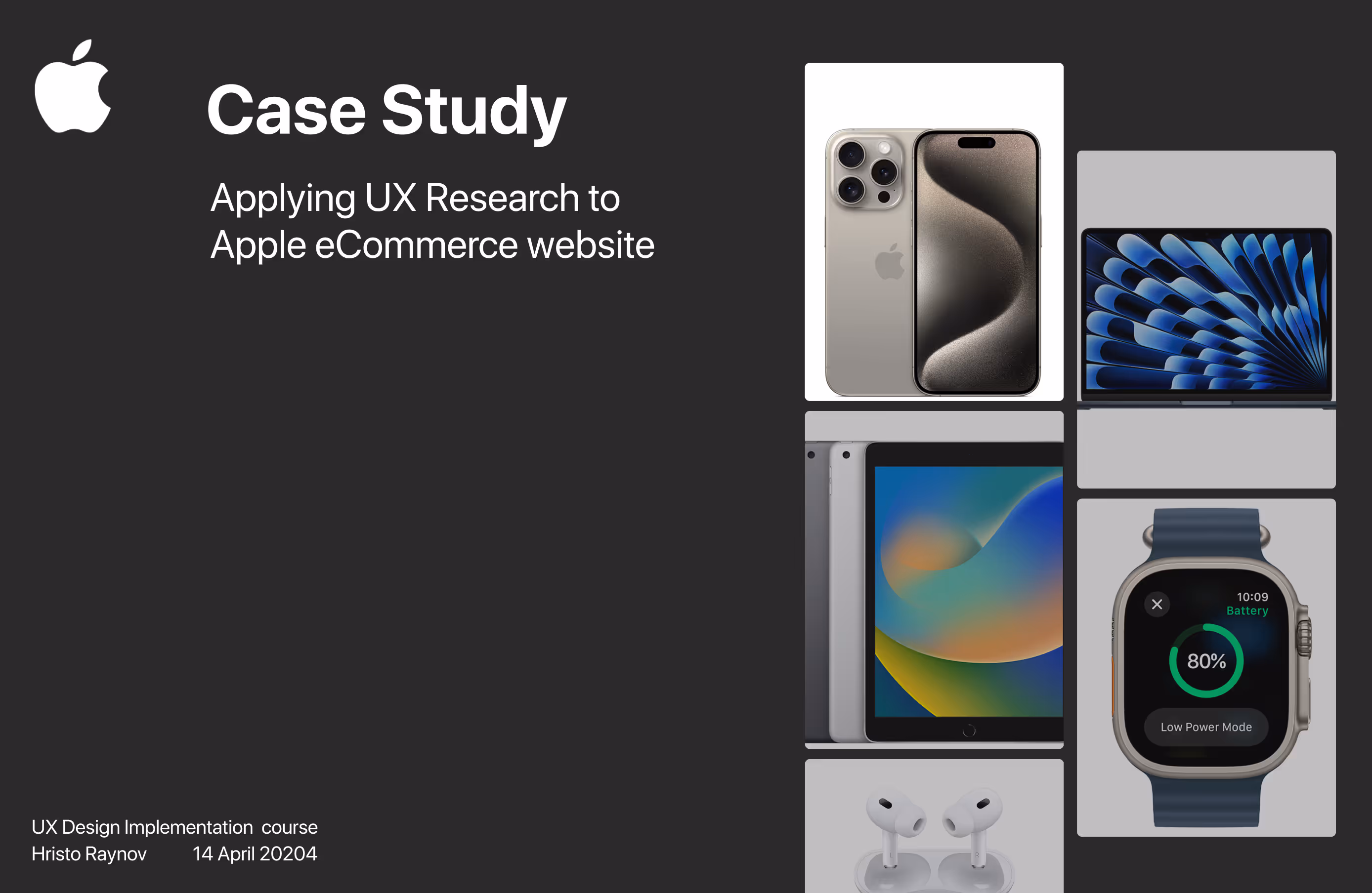 UX case study: improving Apple’s online store to boost customer retention and increase conversions through research-led design.