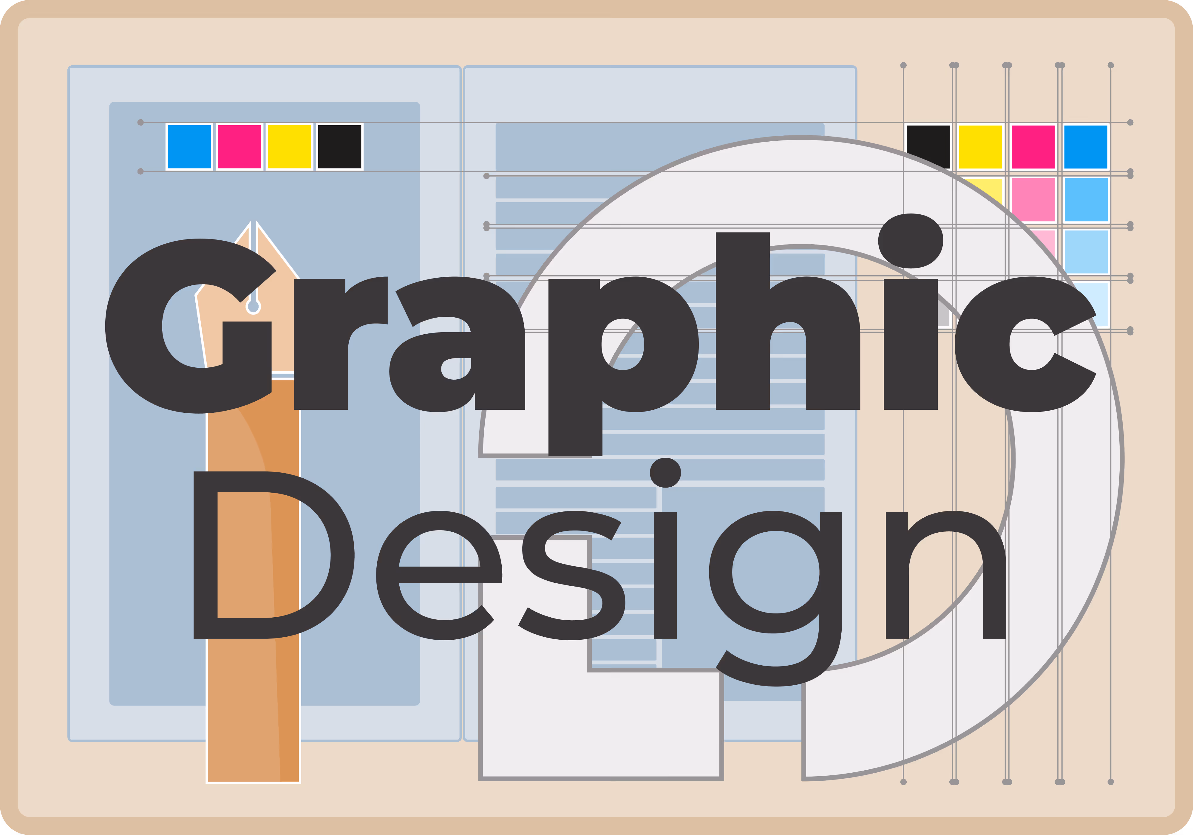 Button linking to the Graphic Design portfolio section.