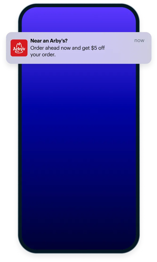 Arby's device frame