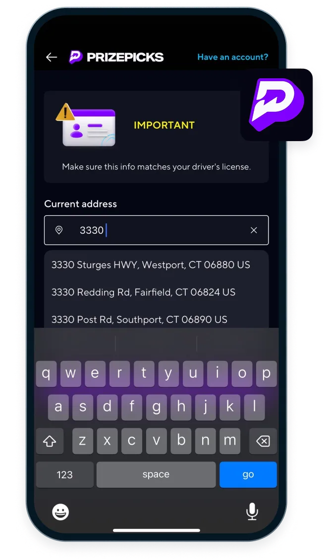 Ralph Lauren device screen