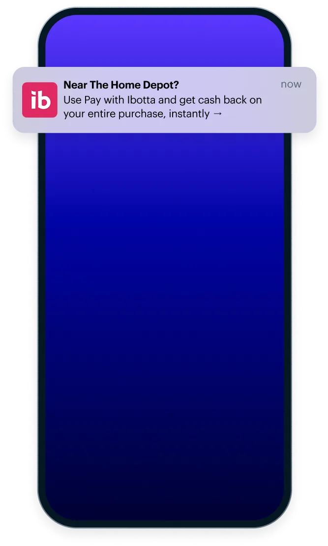 Location-based marketing notifications