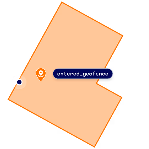 Entered geofence