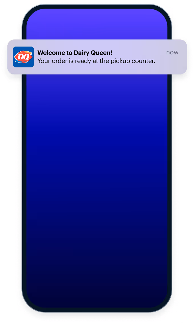 Order ahead asset