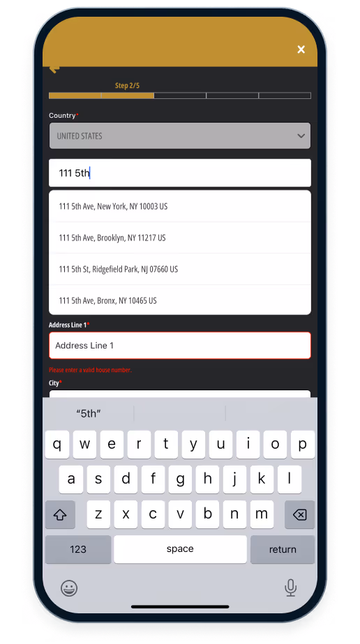 BetSaracen autocomplete