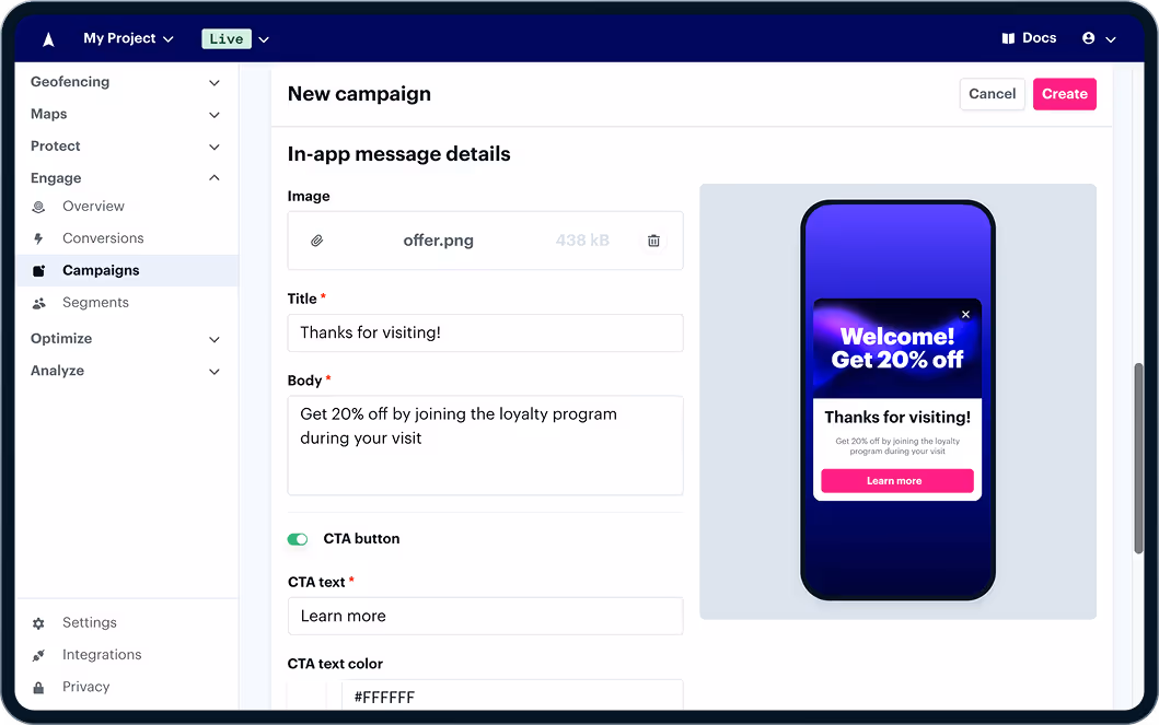 Location-based messages