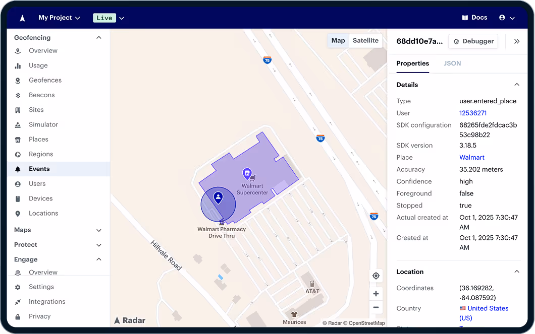 User segmentation