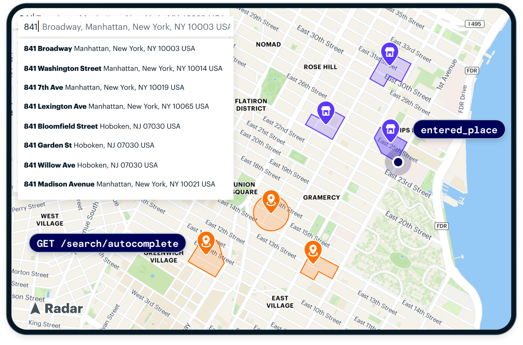 Logistics Radar city