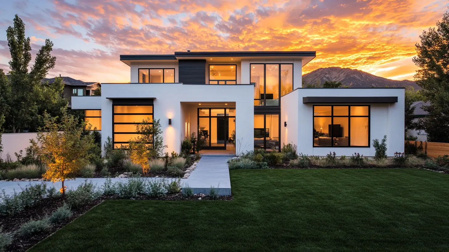 Collage of shower designs for inspiration