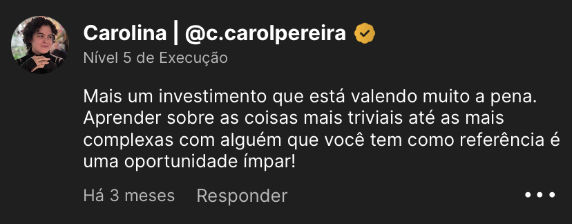 Depoimentos