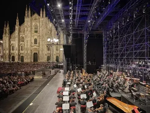 Stagione 20/21 Milano - Piazza del Duomo - Dir.Chailly [] 12 Settembre 2021