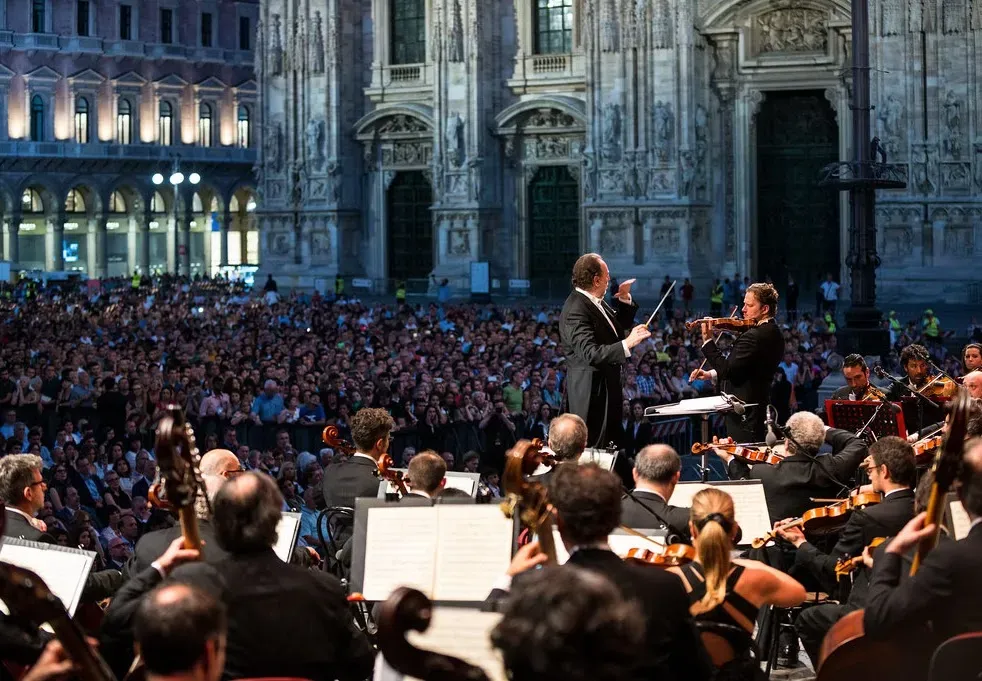 Stagione 16/17 Milano - Piazza del Duomo - Dir.Chailly [znaider] 11 giugno