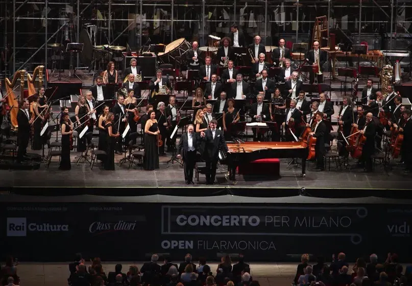 Stagione 17/18 Milano - Piazza del Duomo - Dir.Chailly [matsuev] 10 giugno
