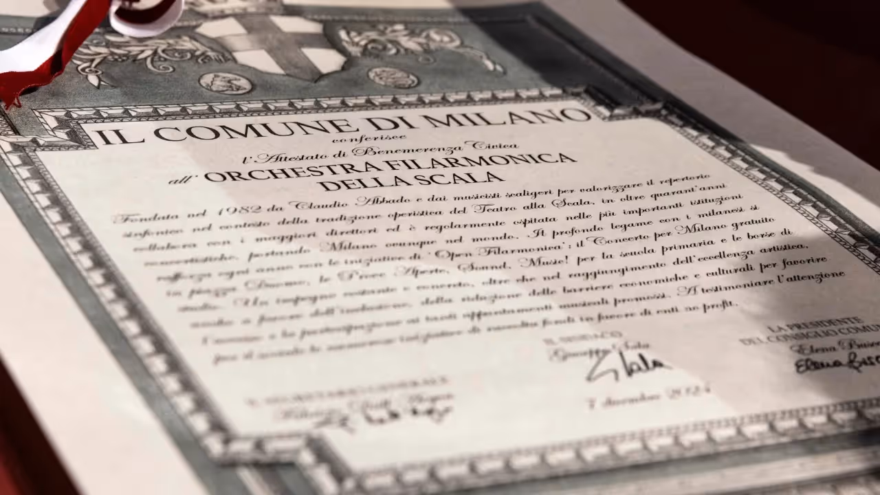 Premiazione Ambrogino d'oro 2024