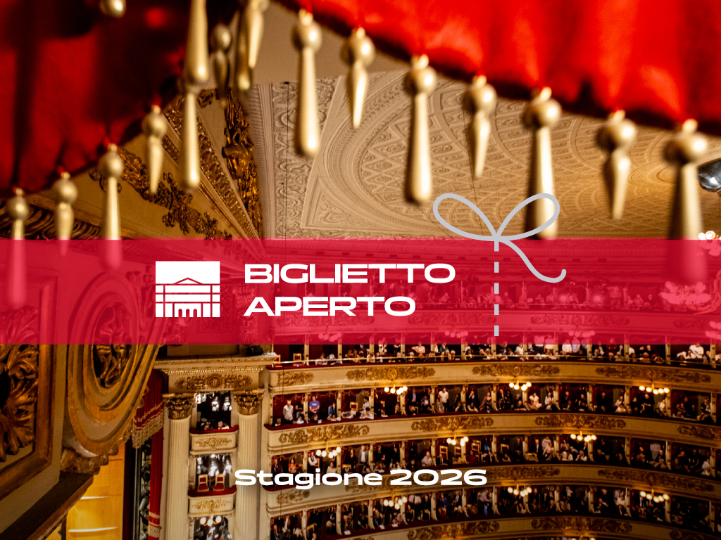 Biglietto Aperto: Regalati la Stagione 2026 della Filarmonica della Scala