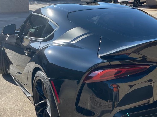 Toyota Supra tinted windows