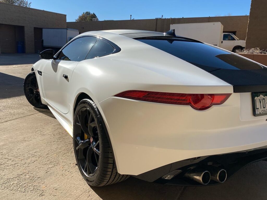 Jaguar F-TYPE window tinting