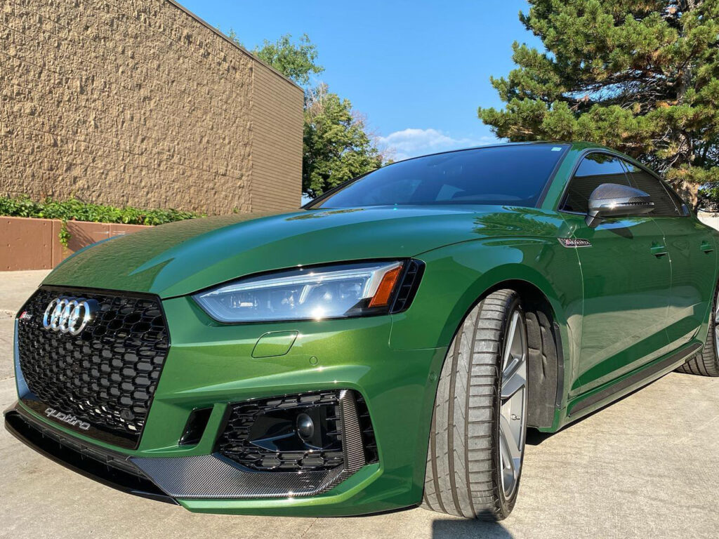 Audi RS5 ceramic coating and paint correction