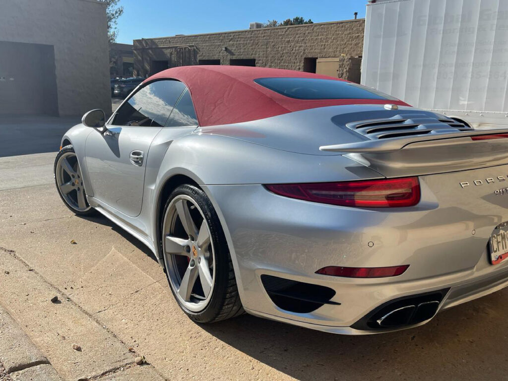 Porsche 911 Turbo window tint