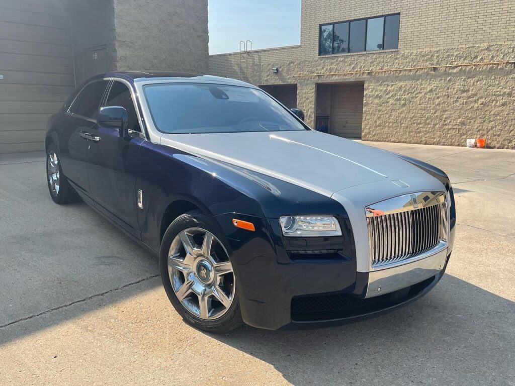 Rolls Royce Ghost front wrap