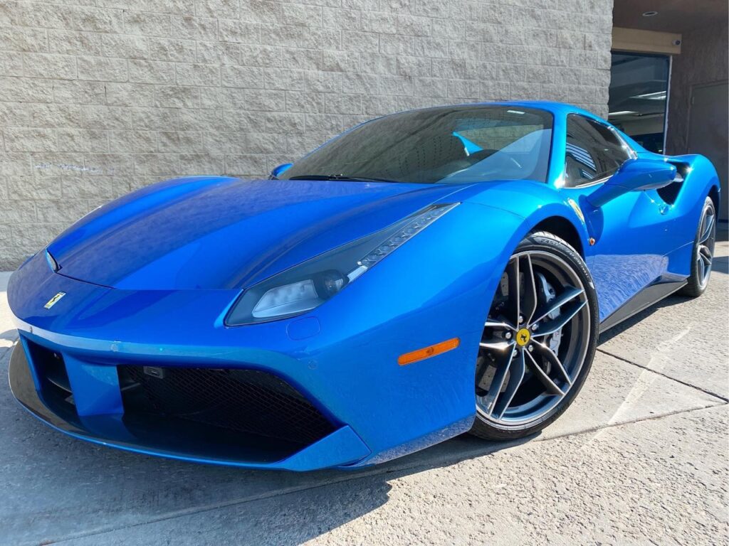 Ferrari 488 Spider paint protection