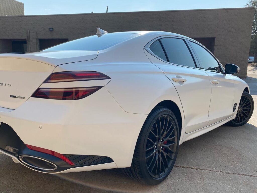 Genesis G70 window tinting