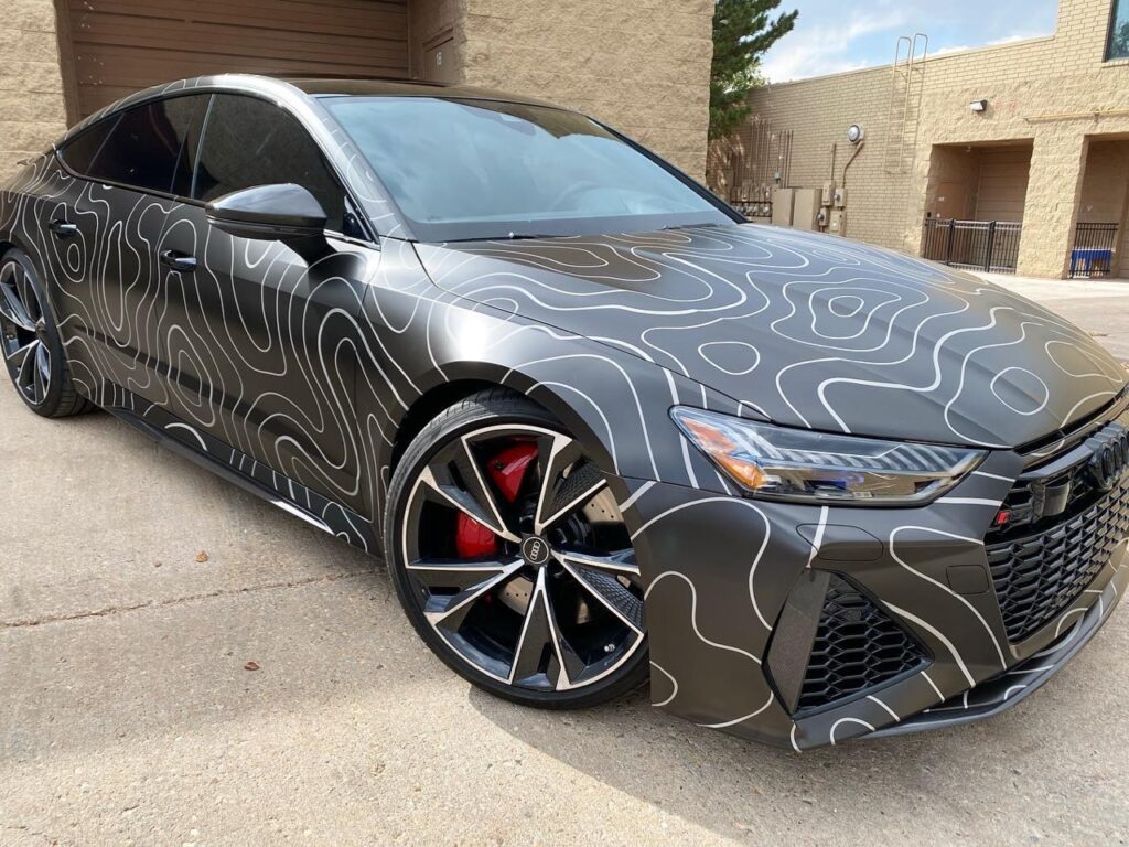 Audi RS7 vinyl wrap