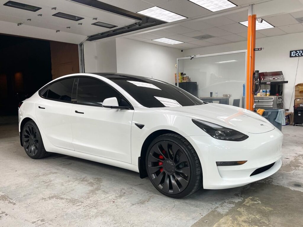 Tesla Model 3 Performance ceramic coating