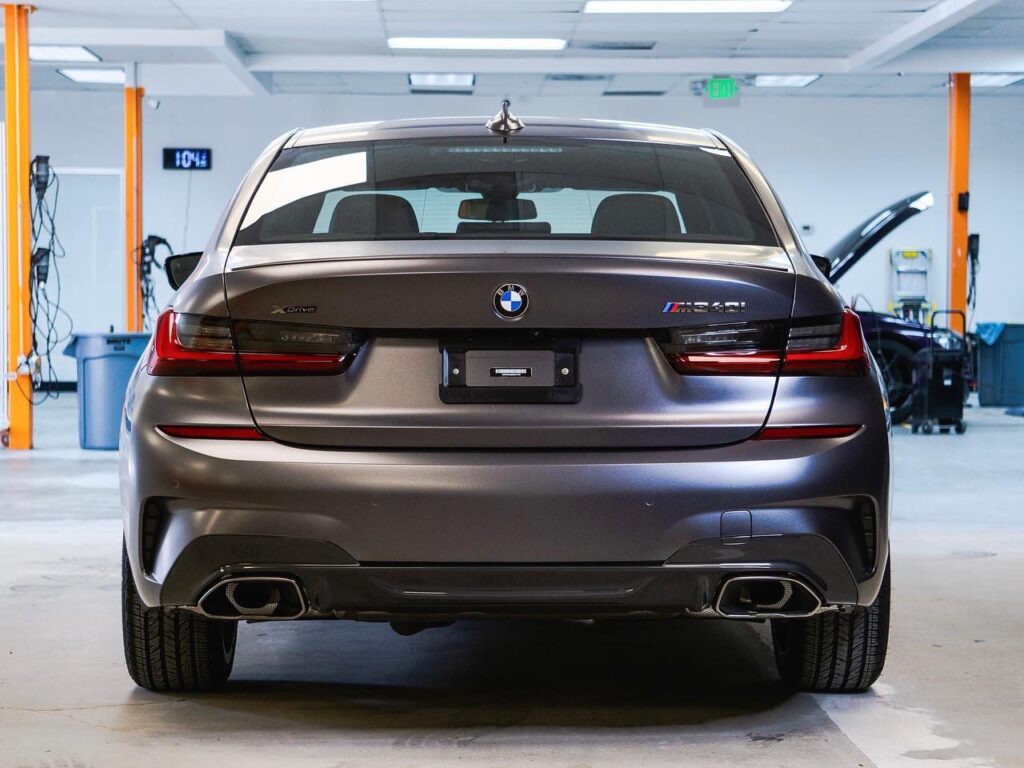 BMW M340i ceramic coating service