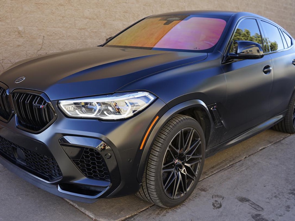 BMW X6 tinted windows