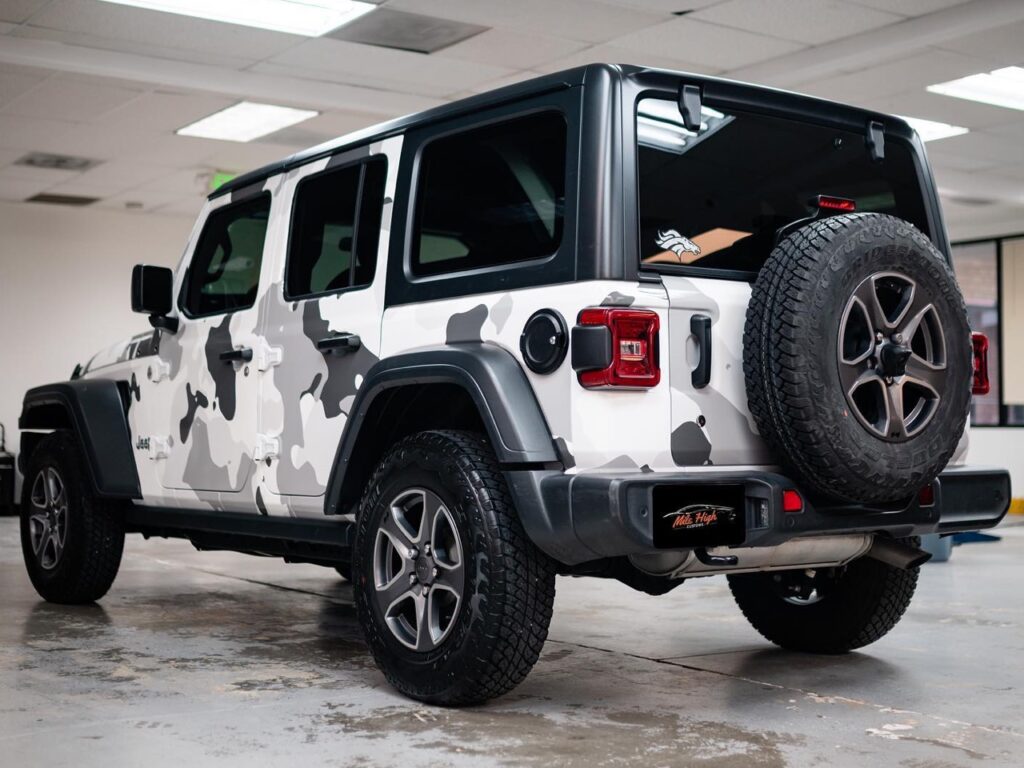 Jeep Wrangler ceramic coating