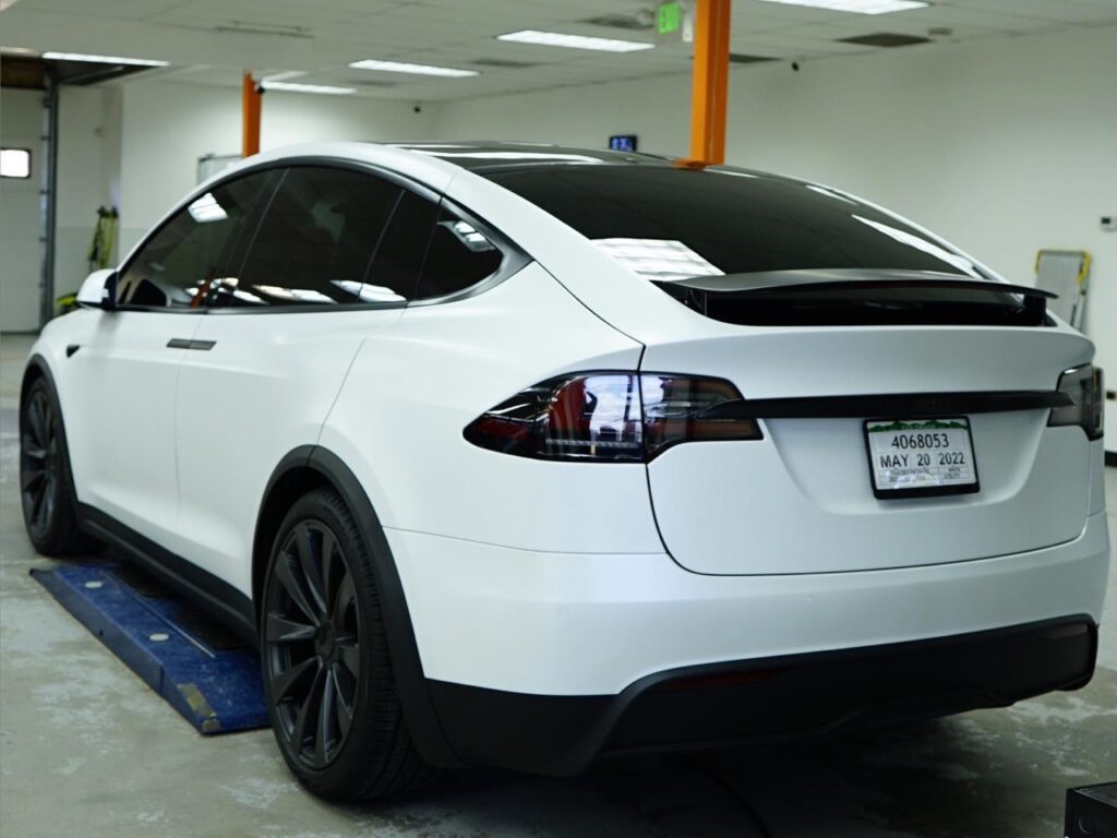 Tesla Model X ceramic window tint