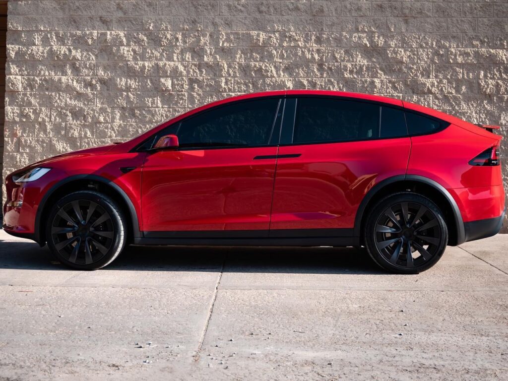 Tesla Model X paint correction