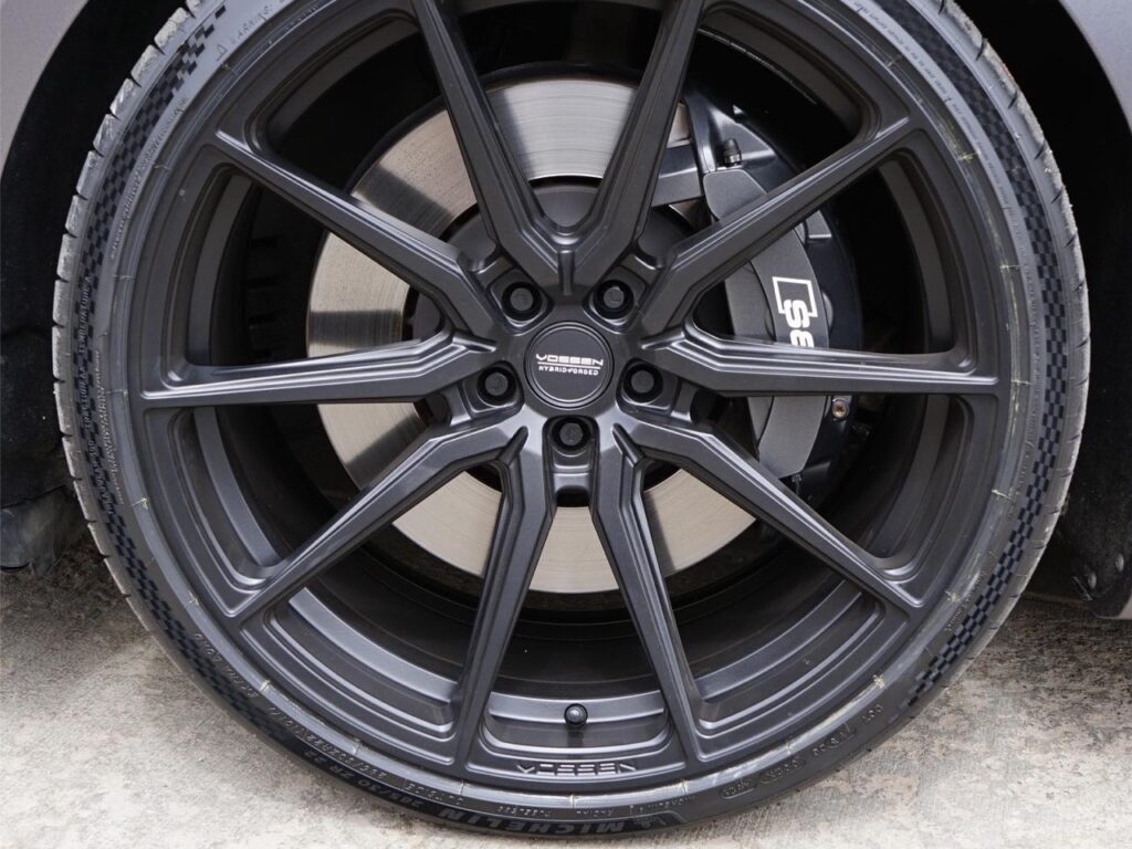 Audi S8 Vossen wheels