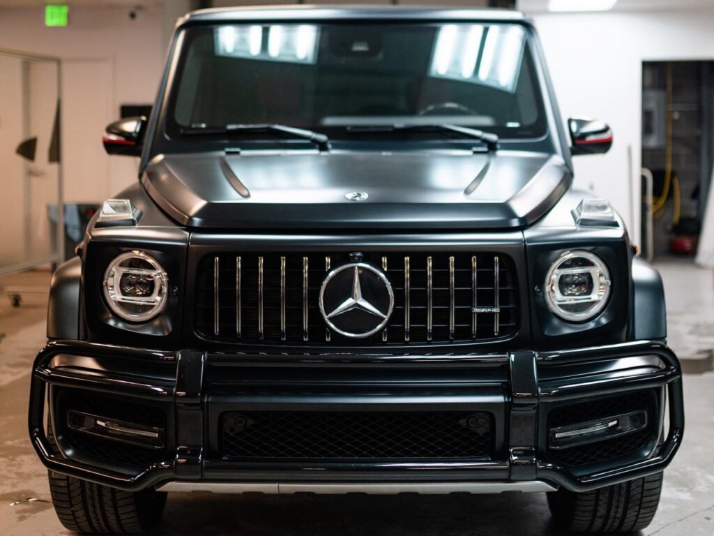 Mercedes G63 AMG windshield tint
