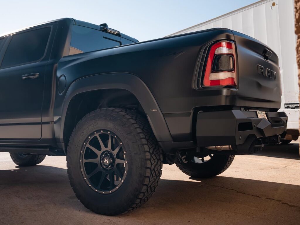 RAM-TRX Llumar Matte Paint Protection film