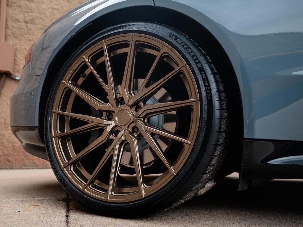 Audi E-Tron GT Vossen wheels