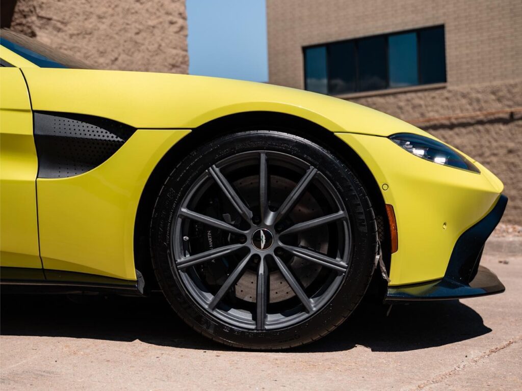 Aston Martin Vantage clear bra