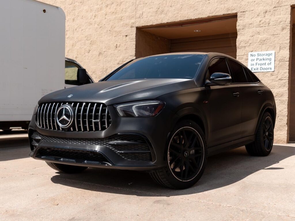 Mercedes GLE53 AMG full ceramic plus tint including the windshield