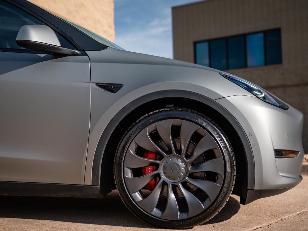Tesla Model Y Matte Gunmetal Metallic