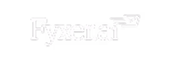Fyxer.ai logo with stylized envelope icon.