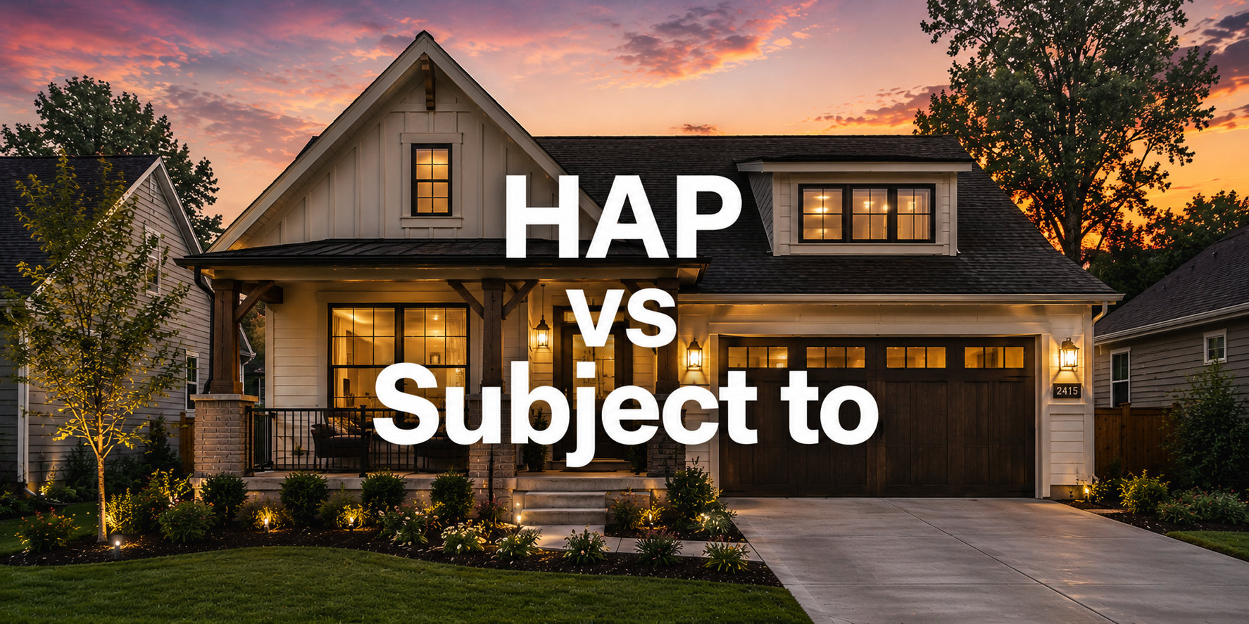 Home Appreciation Partnership vs. "Subject To": Two ways to unlock equity (and why they're not the same)