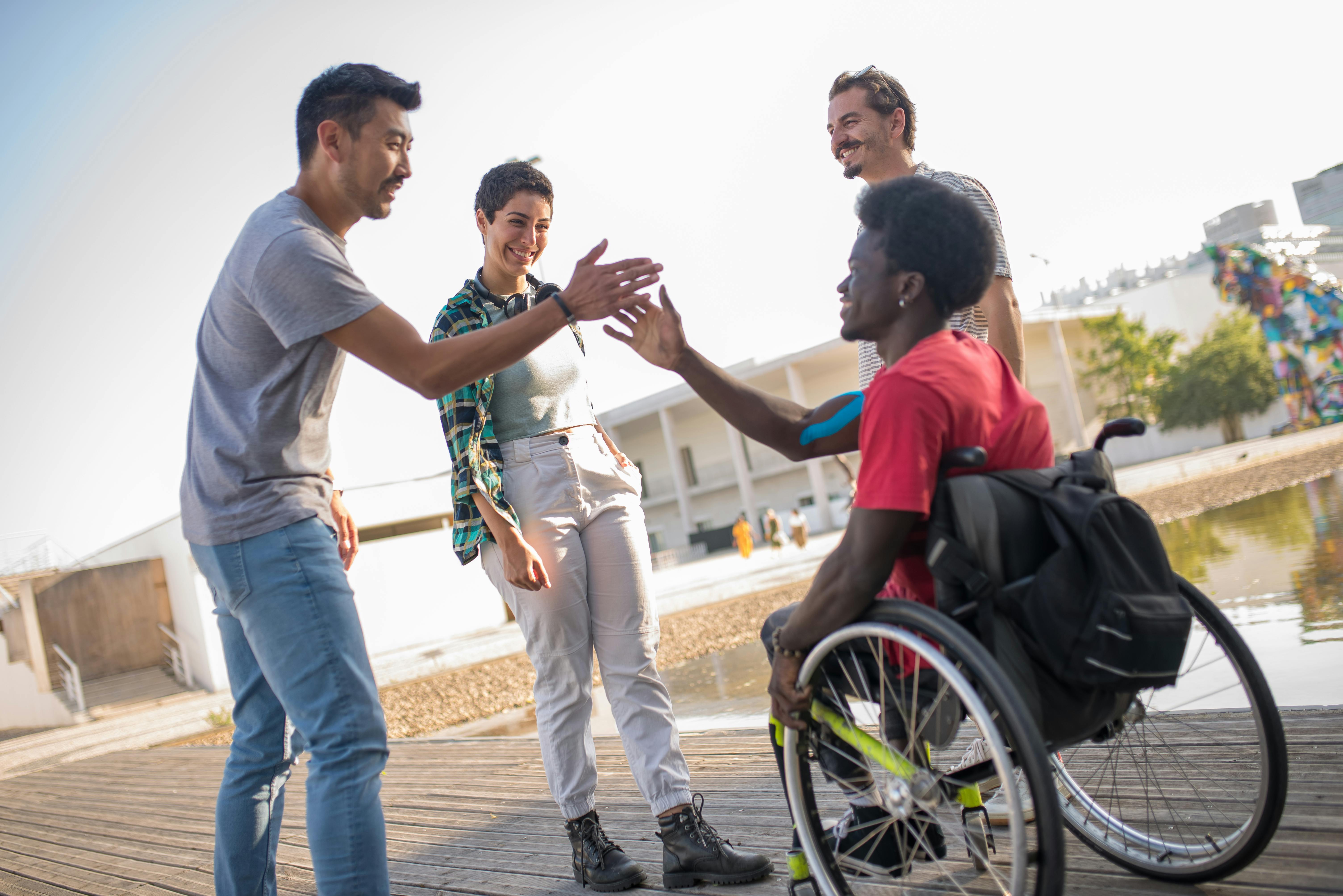 A happy NDIS participant